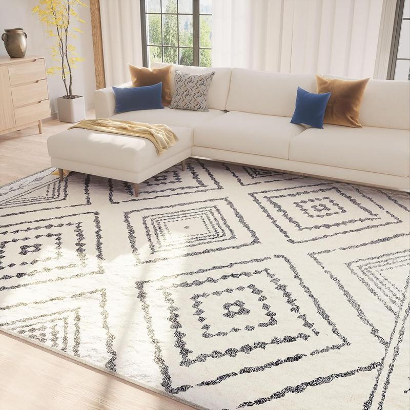 Vintage Moroccan long rug