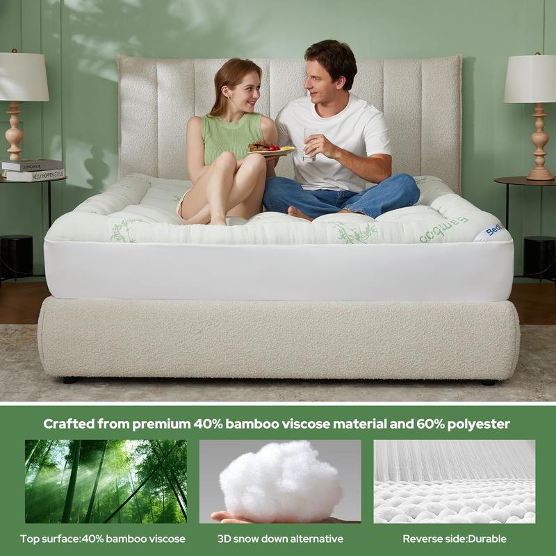 Fluffy Deluxe Mattress Toppers